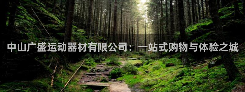 南宫大舞台官方正版app集团logo:中山广盛运动器材有限公