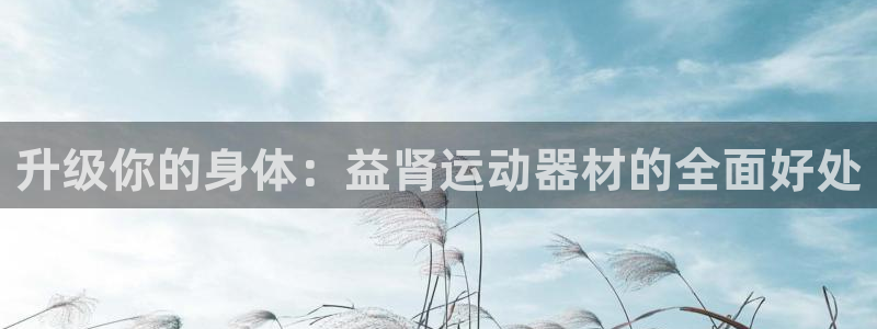南宫大舞台官网下载招商电话地址:升级你的身体:益肾运动器材的